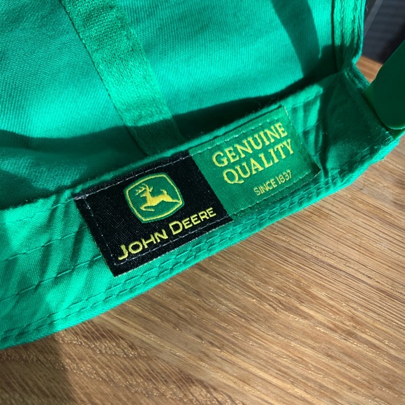 John Deere SnapBack Hat Yellow Logo - Picture 3 of 4